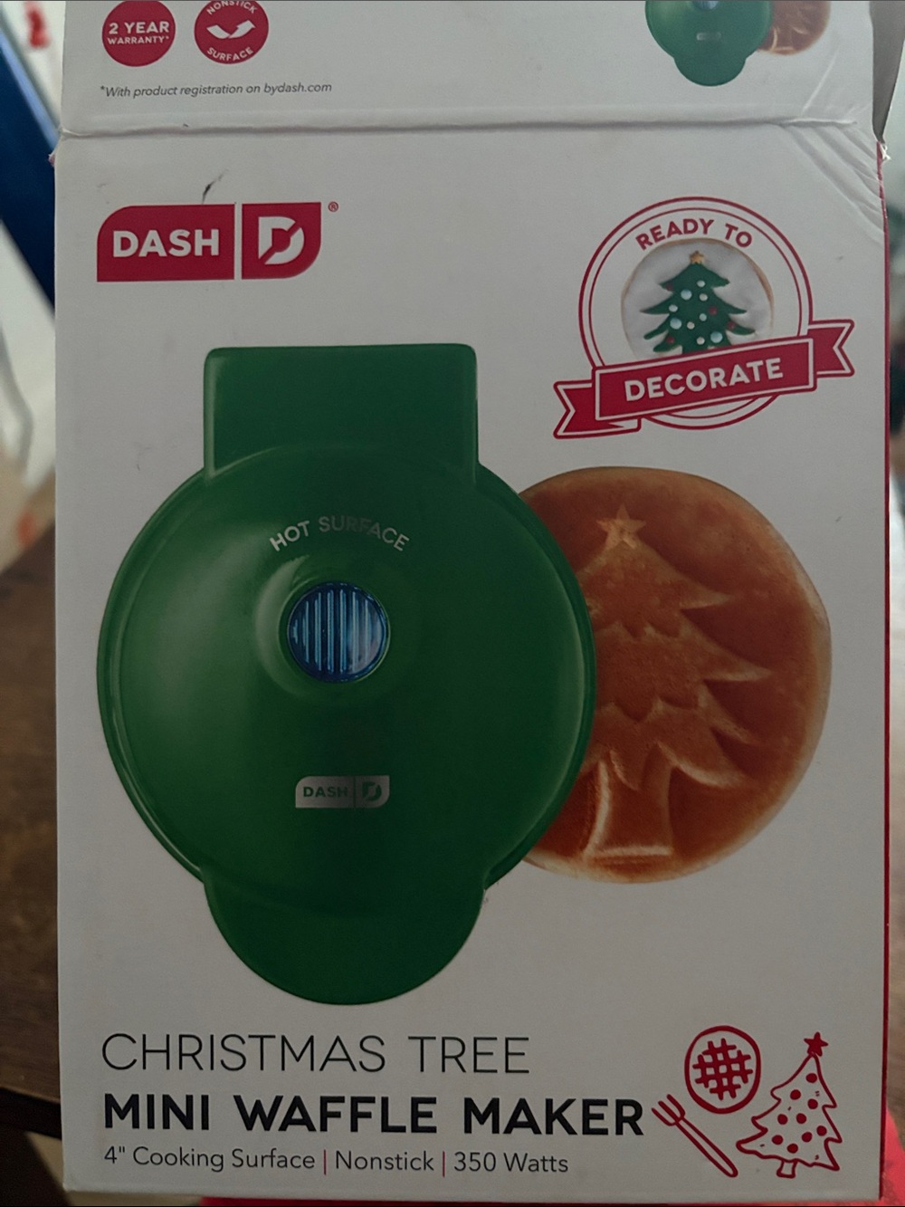 Dash mini waffle maker New